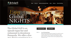 Desktop Screenshot of globalgrillpensacola.com